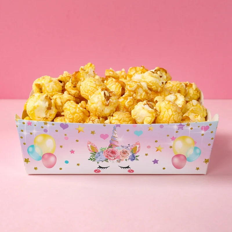 Unicorn Snack Boxes Rainbow Unicorn Birthday Party Decoration Wedding Girls Birthday Party Supplies  Baby Shower Decoration