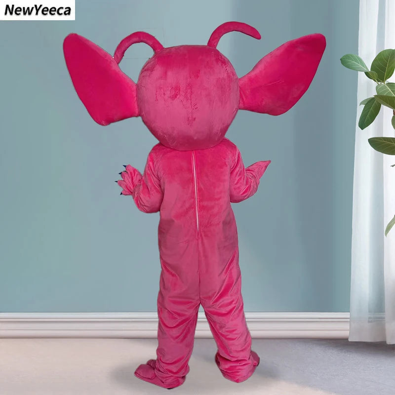 New Blue Lilo & Stitch Mascot Costume Anime Cartoon Character Advertising Fancy Dress Animal Carnival Party Adult Cosplay Suits
