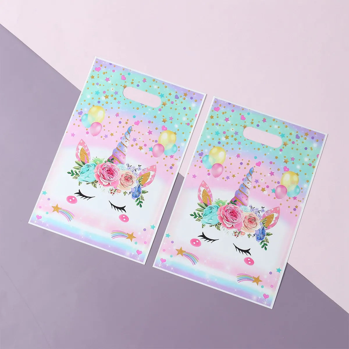 Unicorn Handbag Candy Bags Birthday Party Decoration Kids Gift Packing Bag Happy 1st Birthday Baby Shower Girl Party Supplies