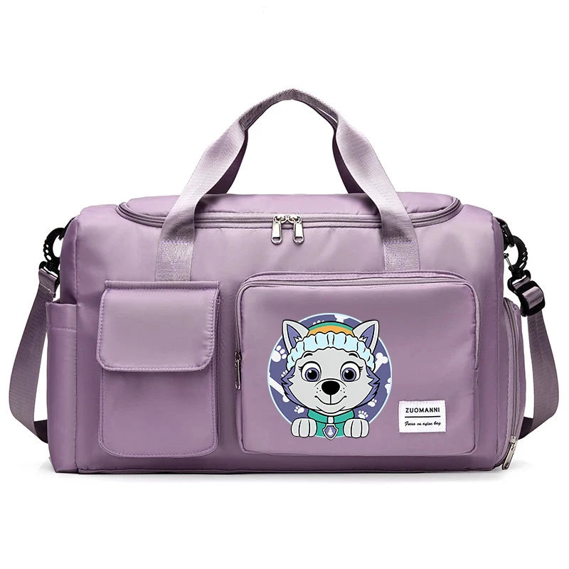 PAW Patrols Kids Large Capacity Traveling Bag Children Anime Printed Duffel Bags Boy Girl Cartoon Cute Luggage Handbag Gift 2024