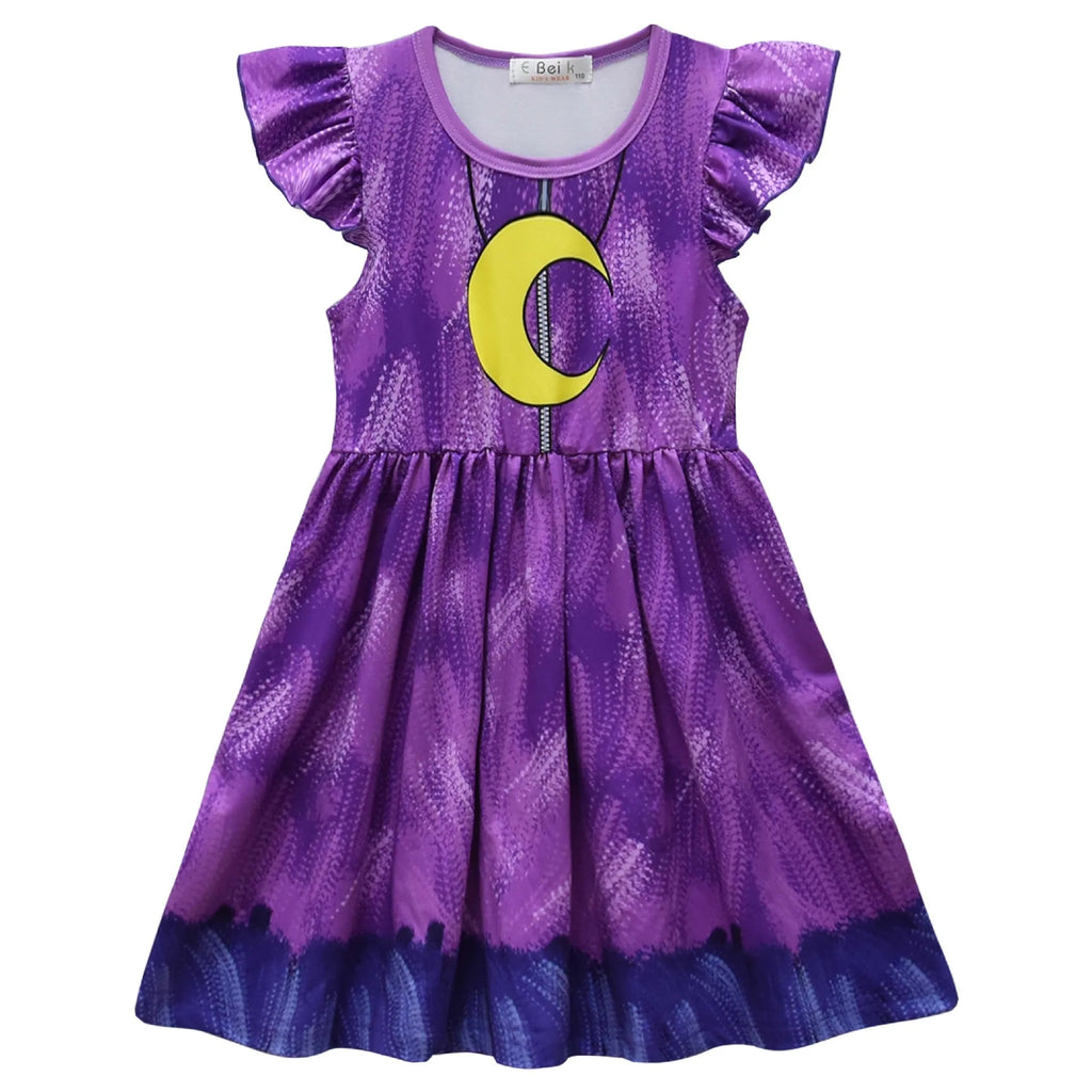 Girls Catnap Dress Cartoon Smiling Critters Cosplay Costume Kids Clothes Dogday Princess Dresses Fashion Birthday Vestidos Gift