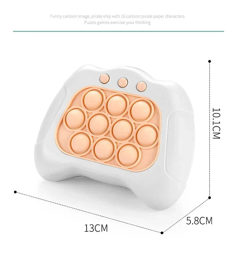 Quickly Pop It Game Children Anti-Stress Toys Funny Creative Hands on Training Decompressio Electronic Toys for kids Adult
