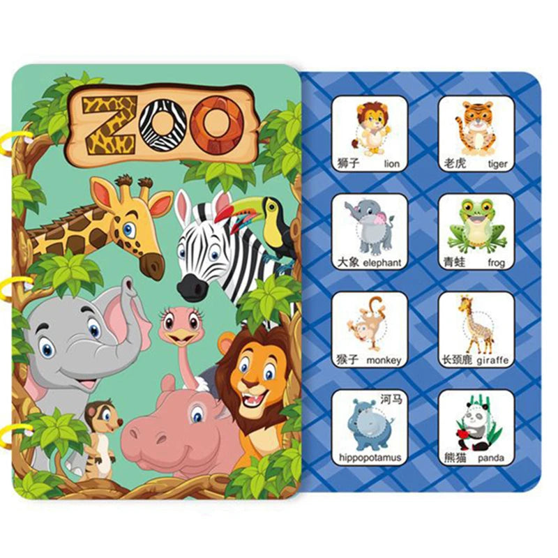 Montessori Busy Book For Kids 2 3 4 Years Preschool Kids Learning Toys Toddlers Activity Book Montessori Baby Toys Book