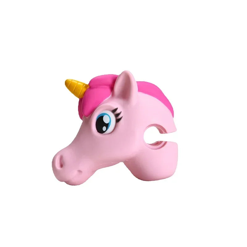 1PC Unicorn Scooter Handlebar for Children Bicycle Head Horse Toy Bicycle Scooter Bike Accessories Handlebar Kids Birthday Gifts