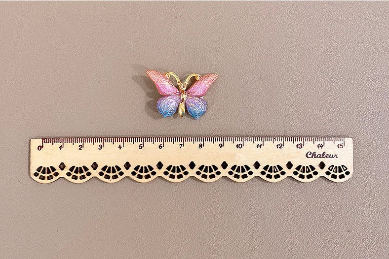5PCS Cute Sweet Stereoscopic Color Gradient Baby Hairpins Kids Hair Clips Children Headwear Princess Barrette Girls Accessories