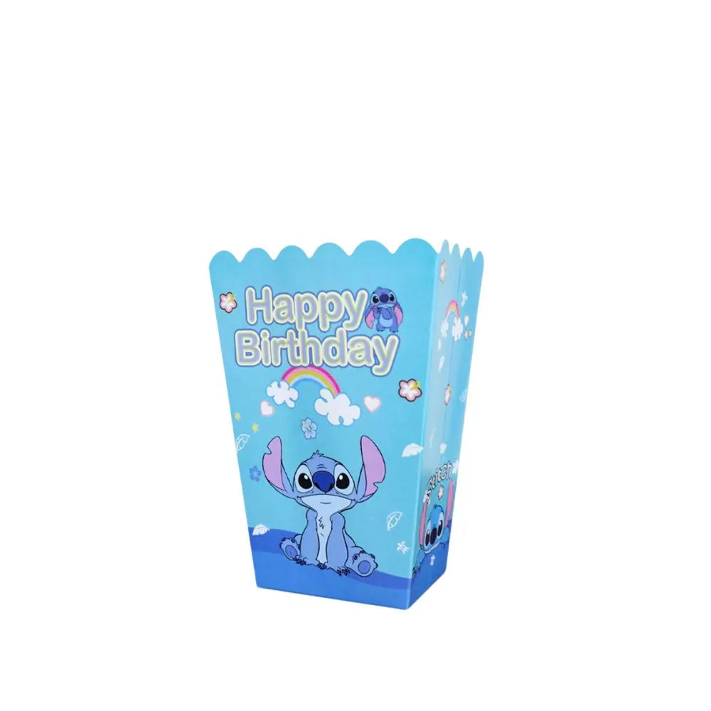 Stitch Birthday Party Decorations Tableware Cups Plates Tablecloth for Kids Foil Balloon Backdrop Lilo and Stitch Party Favors
