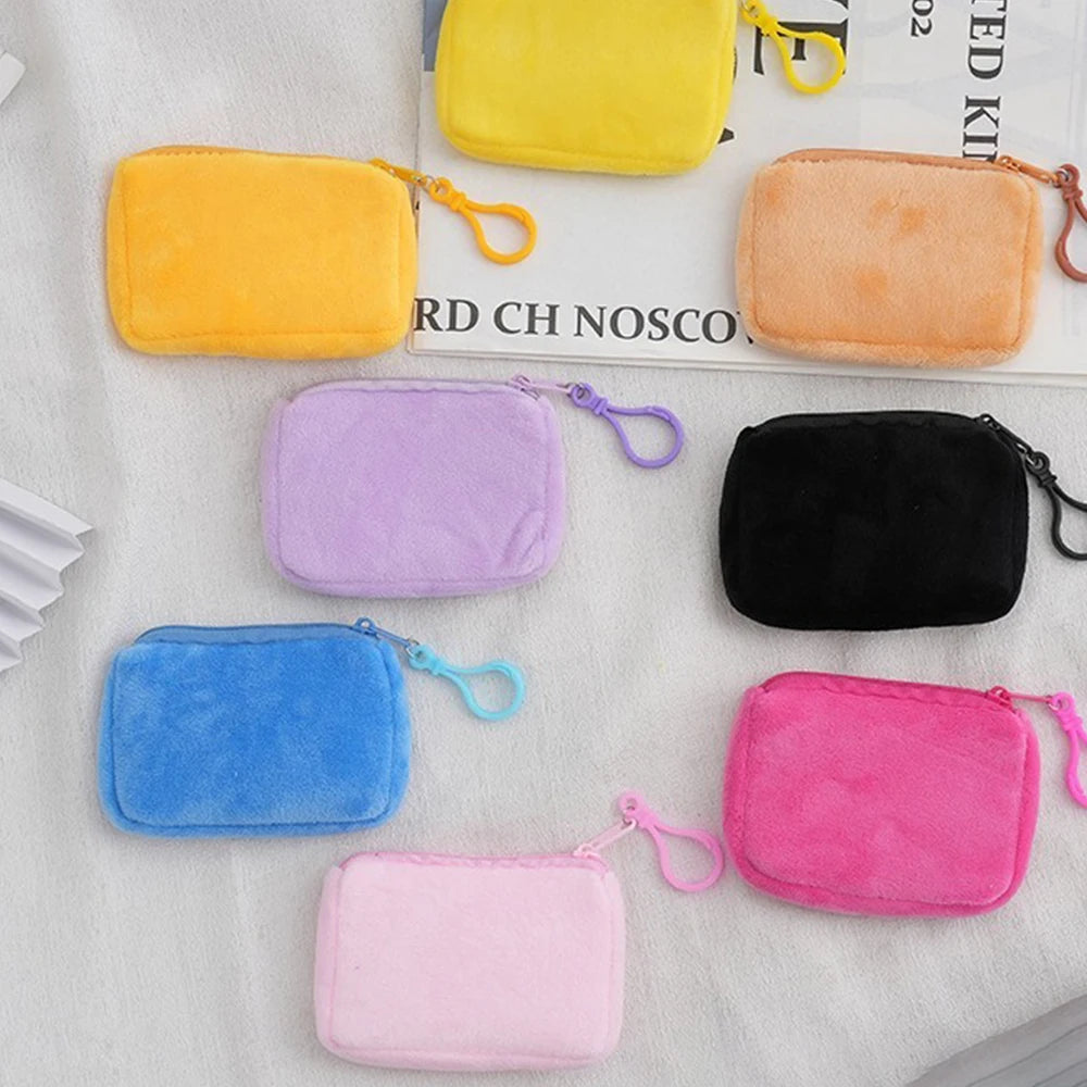 Lilo Stitch Kids Anime Plush Coin Purse Girls Boys Cute Mini Wallet Cartoon Moneybag Kids Storage Bag Pendant Birthday Gifts