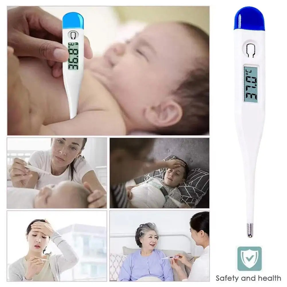1/2PCS House Thermometer Accurate Digital for Oral Body Head Underarm Electronic Temperature Measuring Medical Tool Baby KID