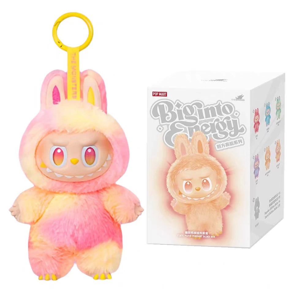 1-7pcs NEW abubu The Monsters V3 Series Blind Plush Box, Vinyl Base Toy, Animated Characters, Mysterious Surprise Box, Keychain
