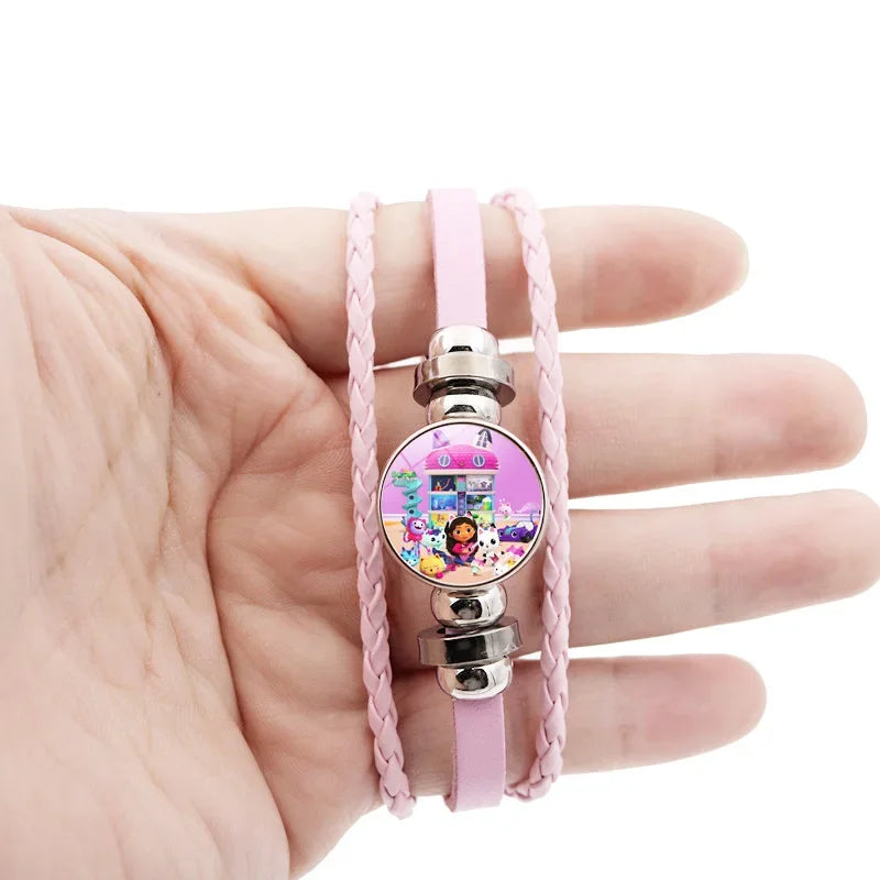 Gabby Dollhouse Bracelet Anime Cartoon Character Derivative Peripherals Bangles Cute Bracelets Baby Show Birthday Christmas Gift