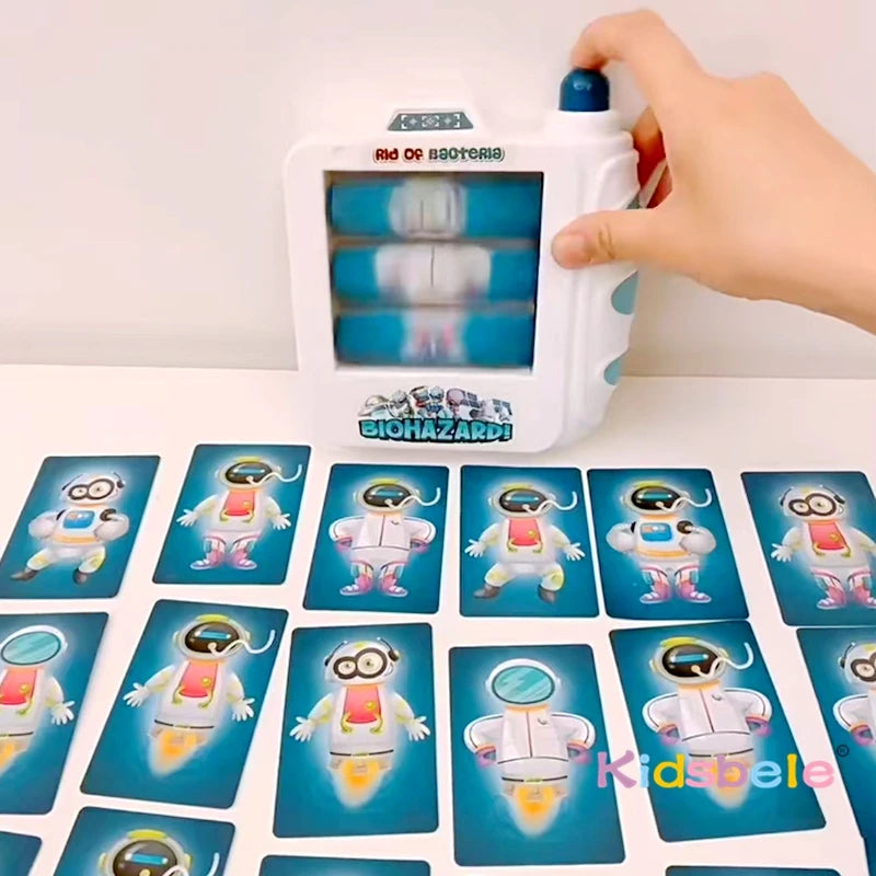 Interactive Puzzle Desktop Kids Toy Strange Hand Hunting Monster Card Toy Space Catcher Camera Family Party Game For 2-4 Players