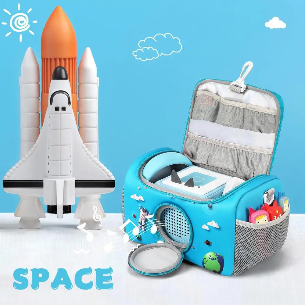 Musical Toy Storage Bag Travel Carrying Bag for Toniebox Organizer Case Storage Holder Box for Tonies Characters & Audio Player