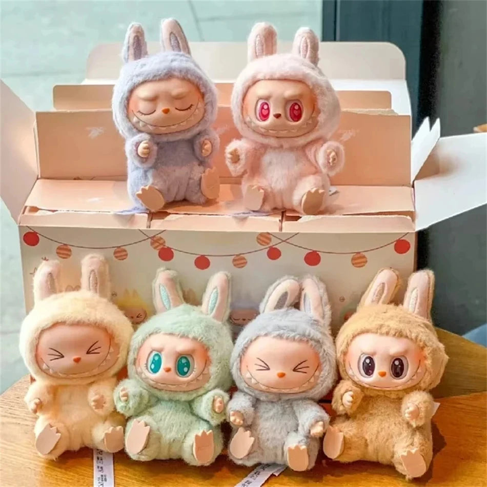 For Popmart Labubu The Monsters Serie Blind box Manga Figurine Collection Cute Doll Collect Desktop Decoration Birthday Gifts