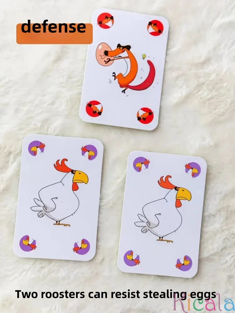 Educational Smart Toys for Kids Chick Run Logic Reasoning Strategy Card Game Learning Educational Toys Kids Card for gifts