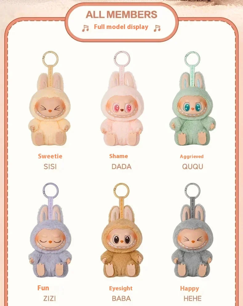 Popmart Labubu The Monsters Serie Blind box Manga Figurine Collection Cute Doll Collect Desktop Decoration Birthday Girl Gifts