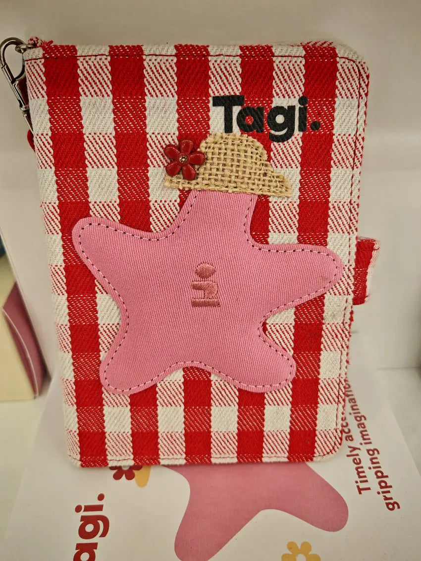 For ladies Portable Creative New Travel Passport Holder Canvas Denim Travel Passport Wallet Multi-function Cute Girls CardHolder