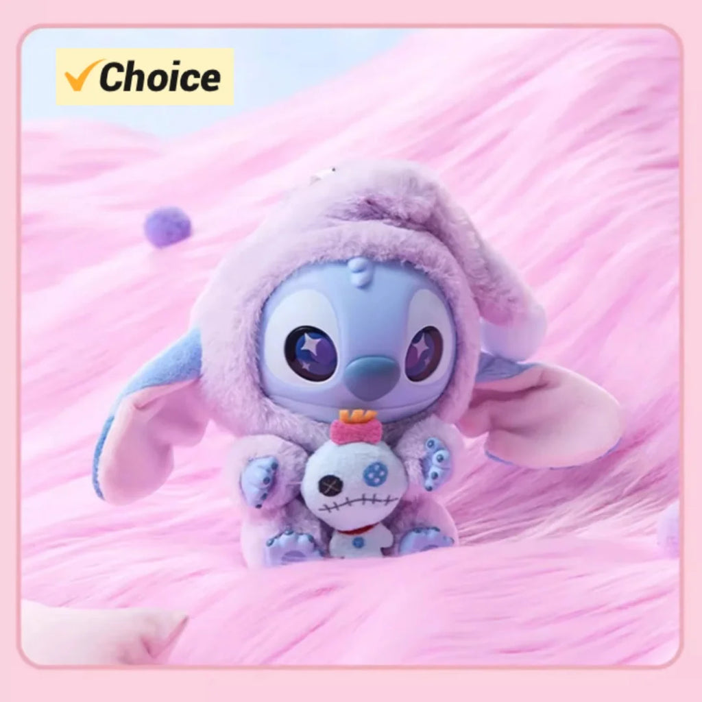 Stitch Eat Something Before Sleep Series Blind Box Plush Dolls Pendant Cute Doll Dog Ornament Mystery Box Surprise Toys Gifts