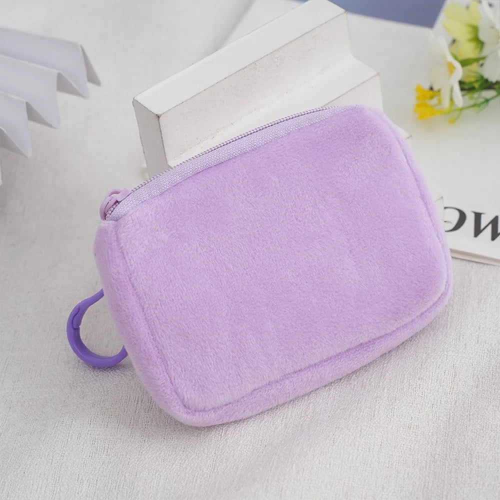 Lilo Stitch Kids Anime Plush Coin Purse Girls Boys Cute Mini Wallet Cartoon Moneybag Kids Storage Bag Pendant Birthday Gifts