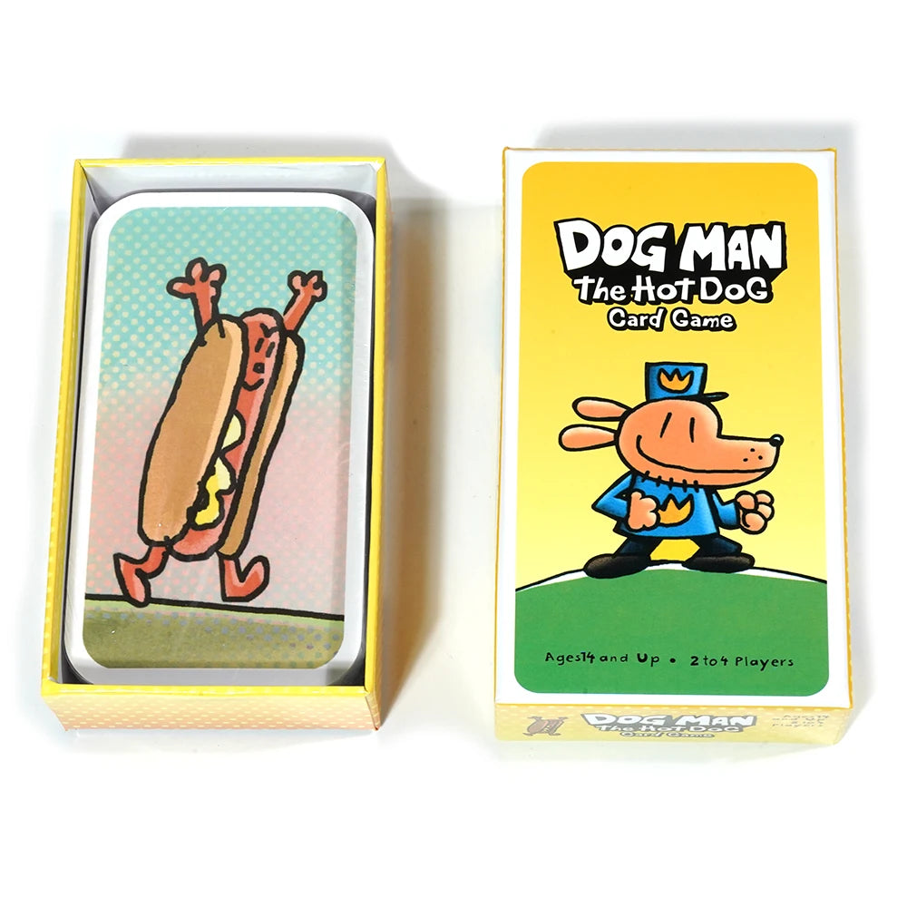 Dog Man Hot Dog Card Game The Fast and Frenzied Collection Game for Kids Featuring Art from the Dog Man
