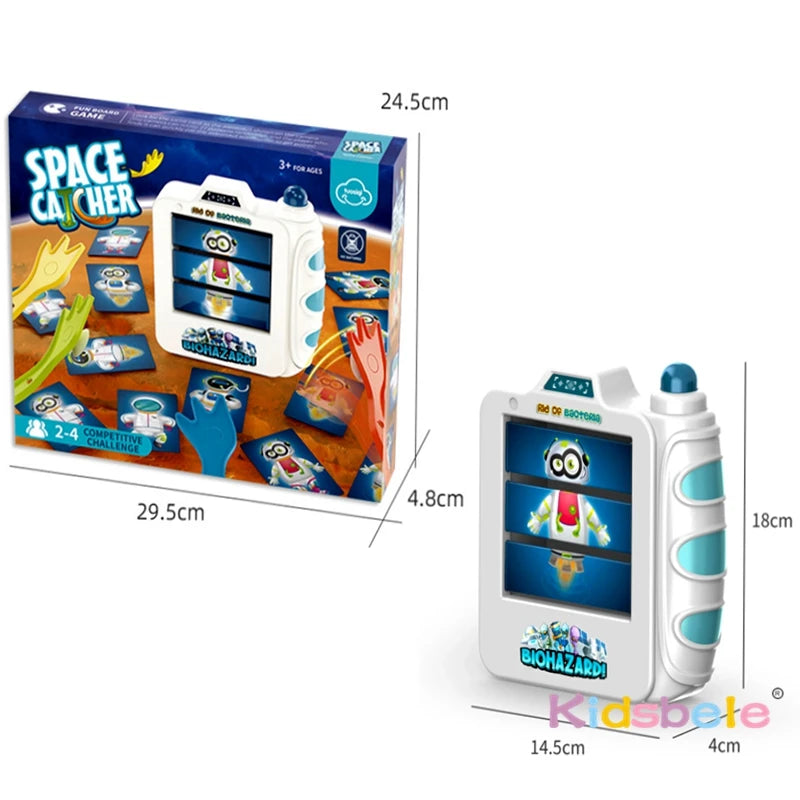 Interactive Puzzle Desktop Kids Toy Strange Hand Hunting Monster Card Toy Space Catcher Camera Family Party Game For 2-4 Players