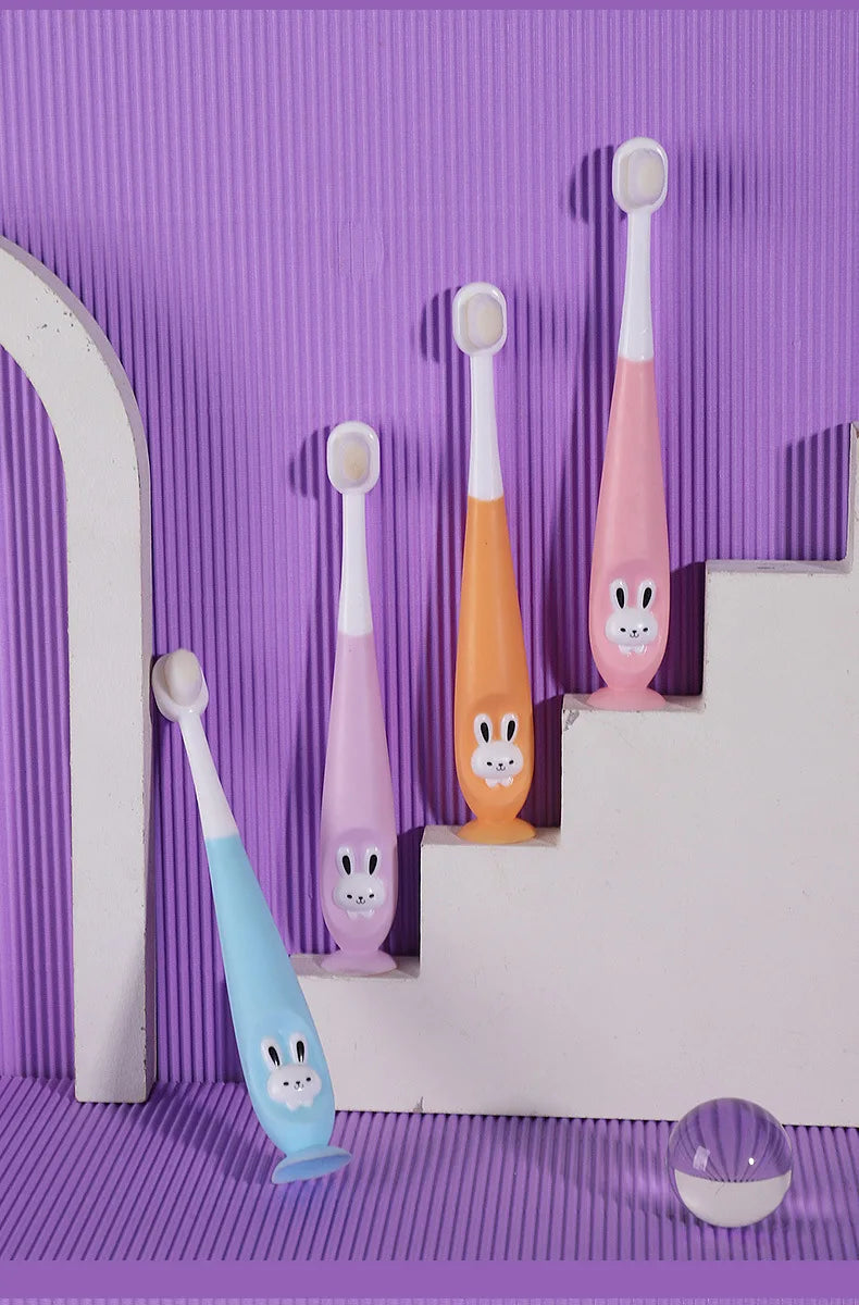 Children Cartoon Cute Toothbrush Soft Tooth Brush Boy Girl Dental Oral Care Gum Teeth Cleaning Suitable For Kids Gifts