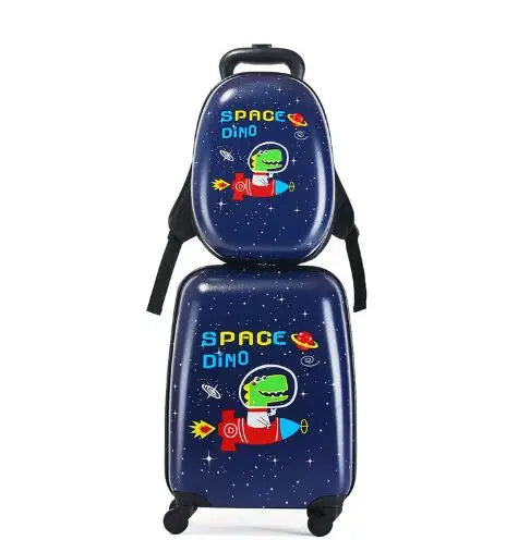 Kids Rolling Luggage Suitcase set 18 Inch kids Spinner Suitcase set travel trolley bags for girl  Suitcase trolley bag for boys