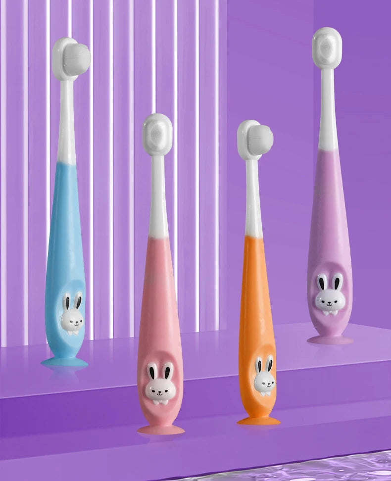 Children Cartoon Cute Toothbrush Soft Tooth Brush Boy Girl Dental Oral Care Gum Teeth Cleaning Suitable For Kids Gifts