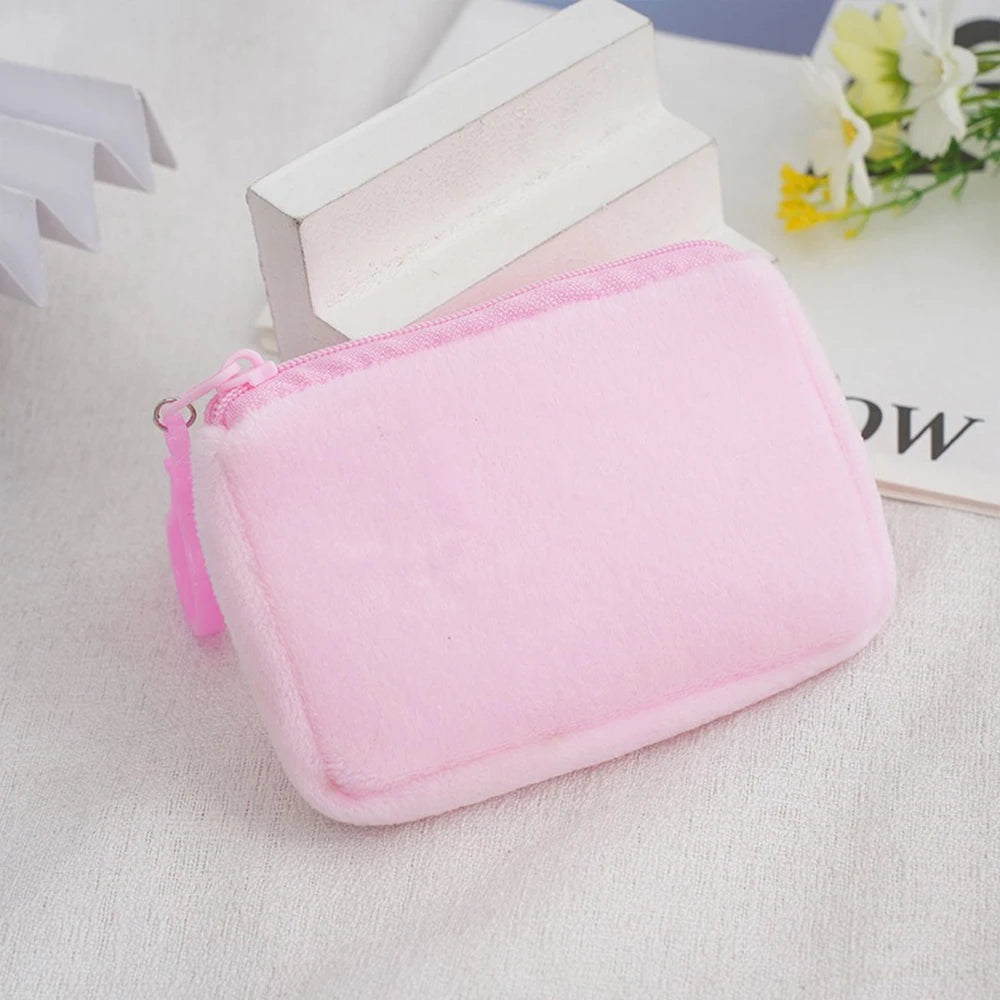 Lilo Stitch Kids Anime Plush Coin Purse Girls Boys Cute Mini Wallet Cartoon Moneybag Kids Storage Bag Pendant Birthday Gifts
