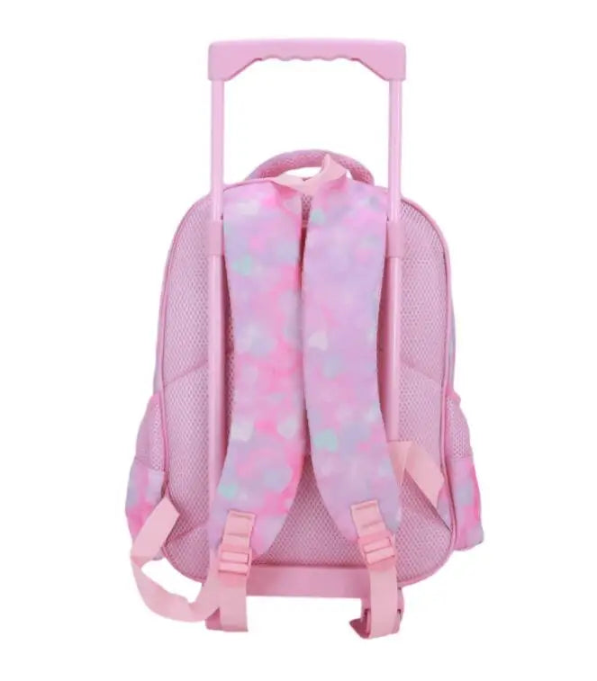 Small  kids rolling luggage Travel trolley bags for little boys Toddler rolling backpack suitcase for kidgarden Trolley Backpack