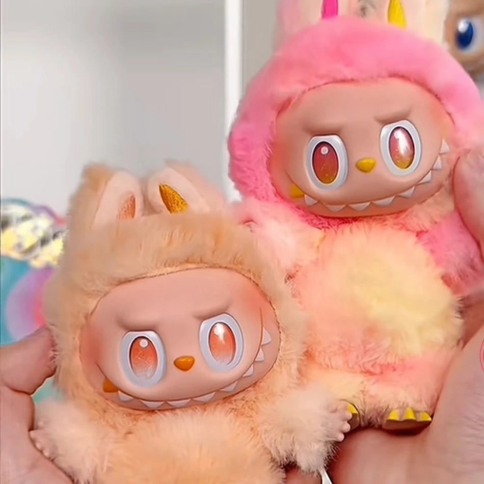 1-7pcs NEW abubu The Monsters V3 Series Blind Plush Box, Vinyl Base Toy, Animated Characters, Mysterious Surprise Box, Keychain