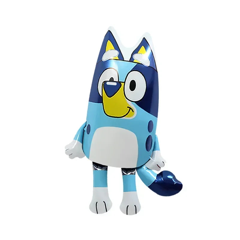DIY Bluey Bingo Foil Balloon Set Blueys Family Balloons Girls Boys Cartoon Balloons Baby Shower Birthday Gifts Party Decor