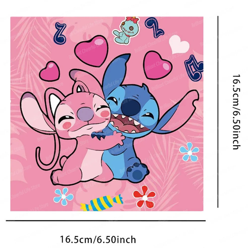 Lilo & Stitch Party Print Napkins Stitch Angle Theme Dinner Napkin Tissue for Baby Shower Kids Boy Girl Birthday Party Supplies