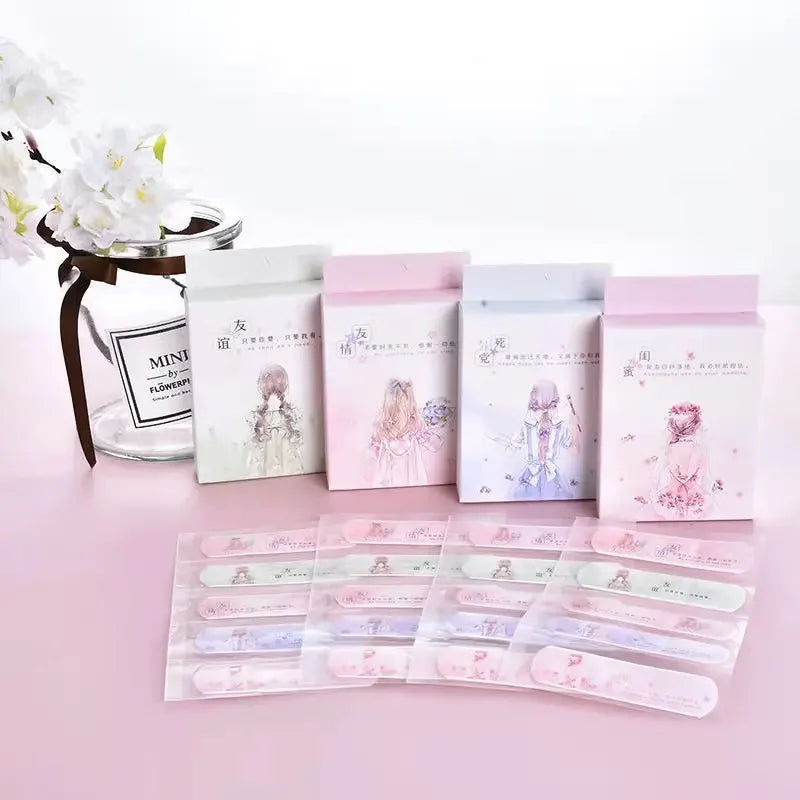 20pcs/box Waterproof Bandages Breathable Cute Cartoon Band Aid Hemostasis Adhesive Bandages First Aid Kit Random Box