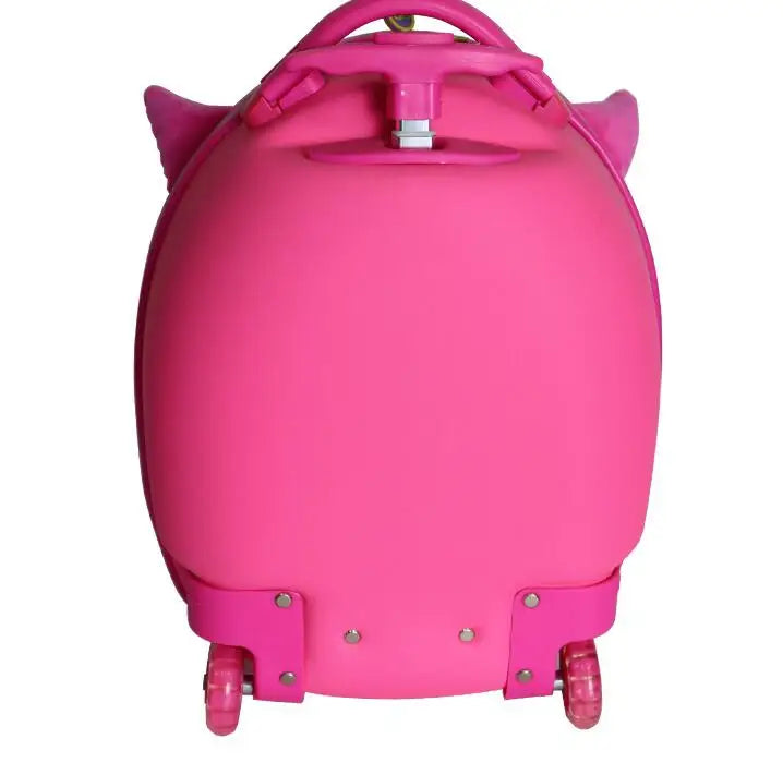 kids 16 inch rolling suitcase luggage sets with backpack trolley luggage suitcase for girls  wheels kids travel trolley suitcase