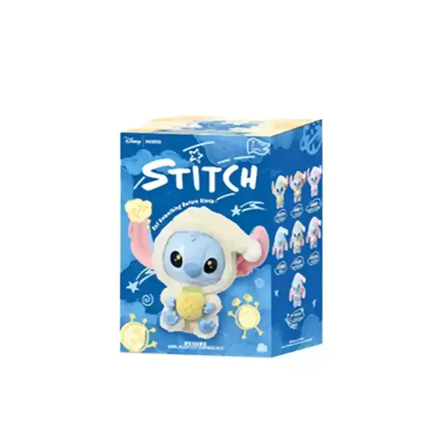 Genuine Stitch Eat Something Before Sleep Series Plush Blind Box Vinyl Toy Cute Doll Mystery Box Bag Pendant Decor for Girl Gift