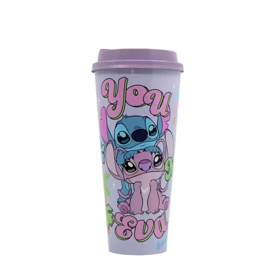 "Authentic In-Stock Stitch (Lilo & Stitch) Merchandise - Collectible Cup Series: Novelty Straw Cup & Popcorn Bucket"