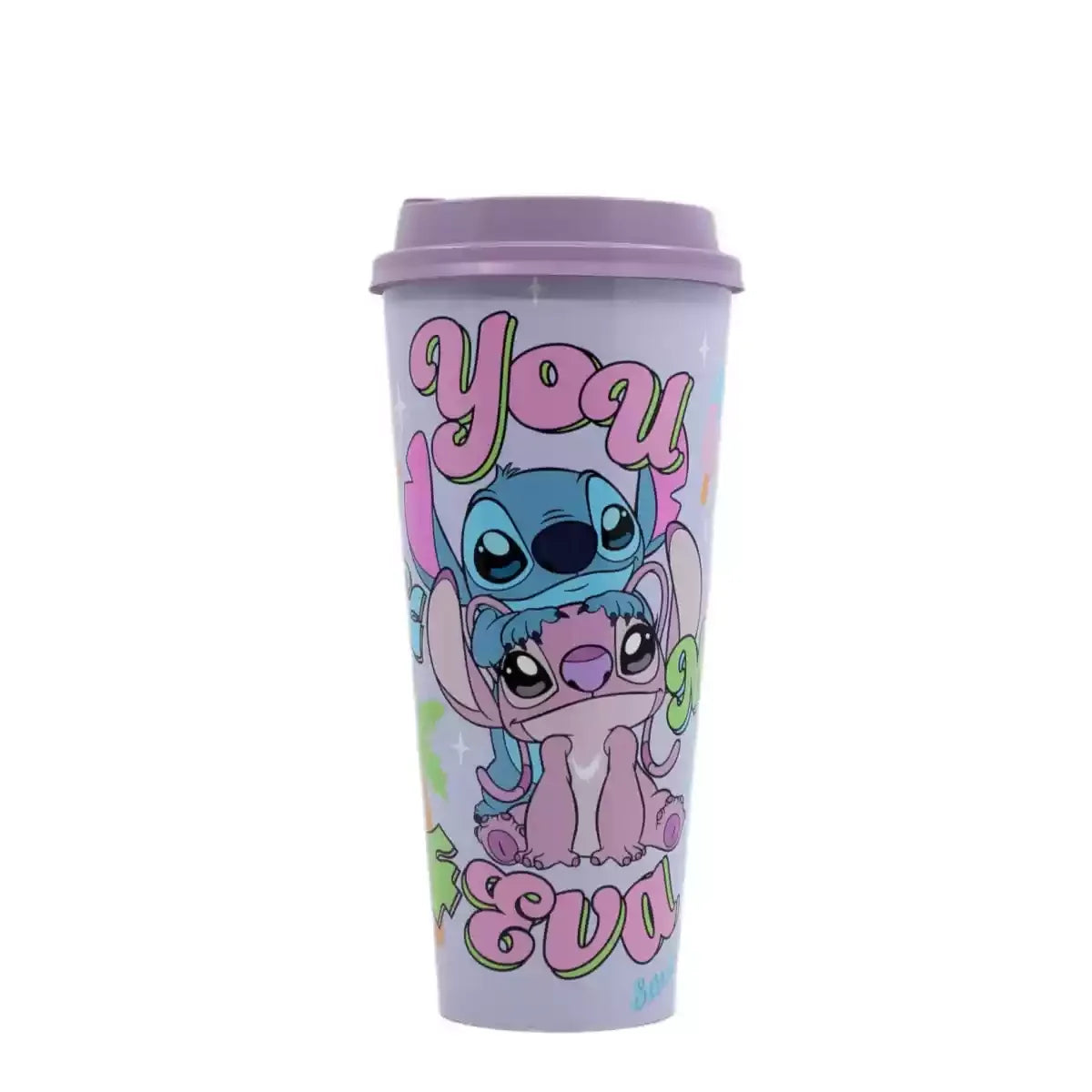 "Authentic In-Stock Stitch (Lilo & Stitch) Merchandise - Collectible Cup Series: Novelty Straw Cup & Popcorn Bucket"