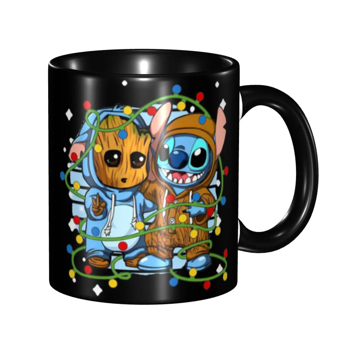 Stitch Mug Fun Coffee Cup Gift For Women Men
