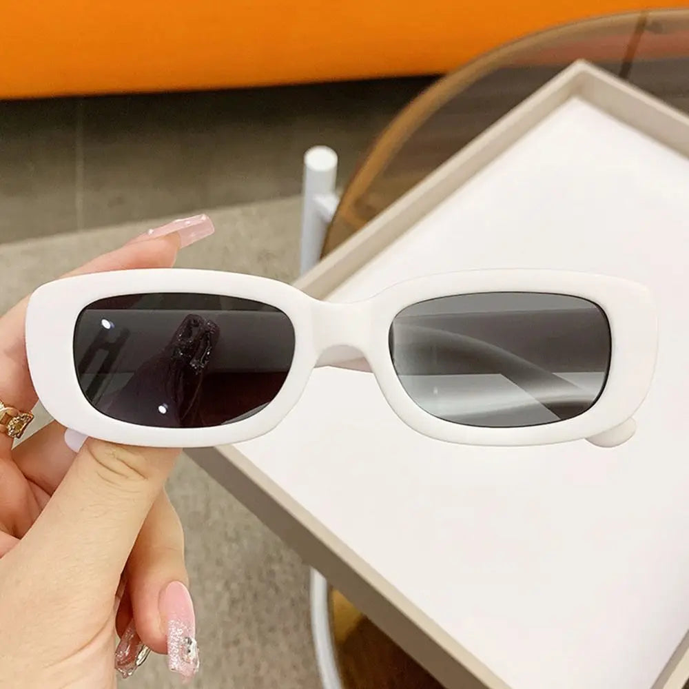 UV400 Heart Print Children Sunglasses Cute 2-8 Years Sun Protection Eyewear Kids Rectangular Sun Glasses