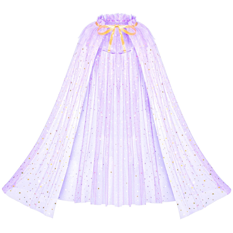Mermaid Princess Girl Dress Movie Style Costume Kids Stage Costume Girls Fish Scale Decoration Sequins Big Bow Tutu Gown