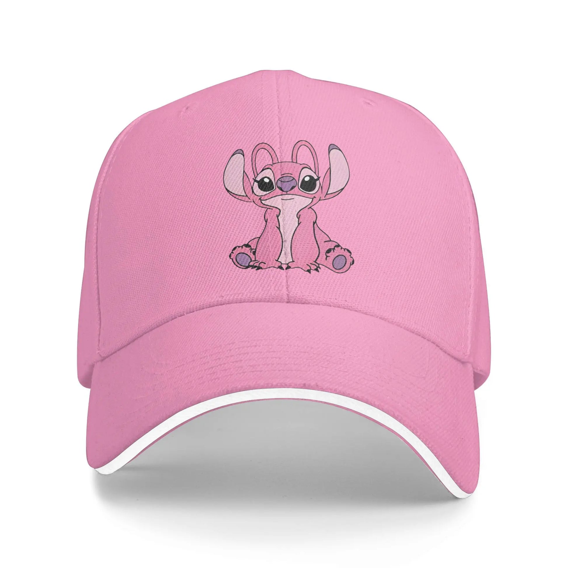 Stitch Angel Lilo Baseball Caps Popular Cartoon Sandwich Hats for Men Women Adjustable Hats Cap Running Golf