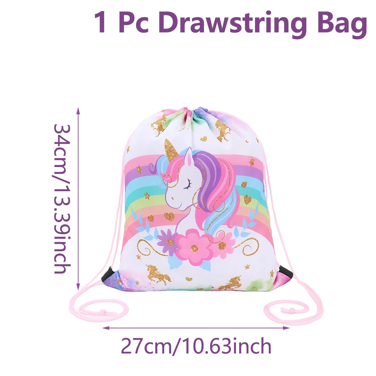 Rainbow Unicorn Disposable Tableware Happy 1st Birthday Party Decorations Kids Favors Gifts Unicorn Baby Shower Girls Supplies