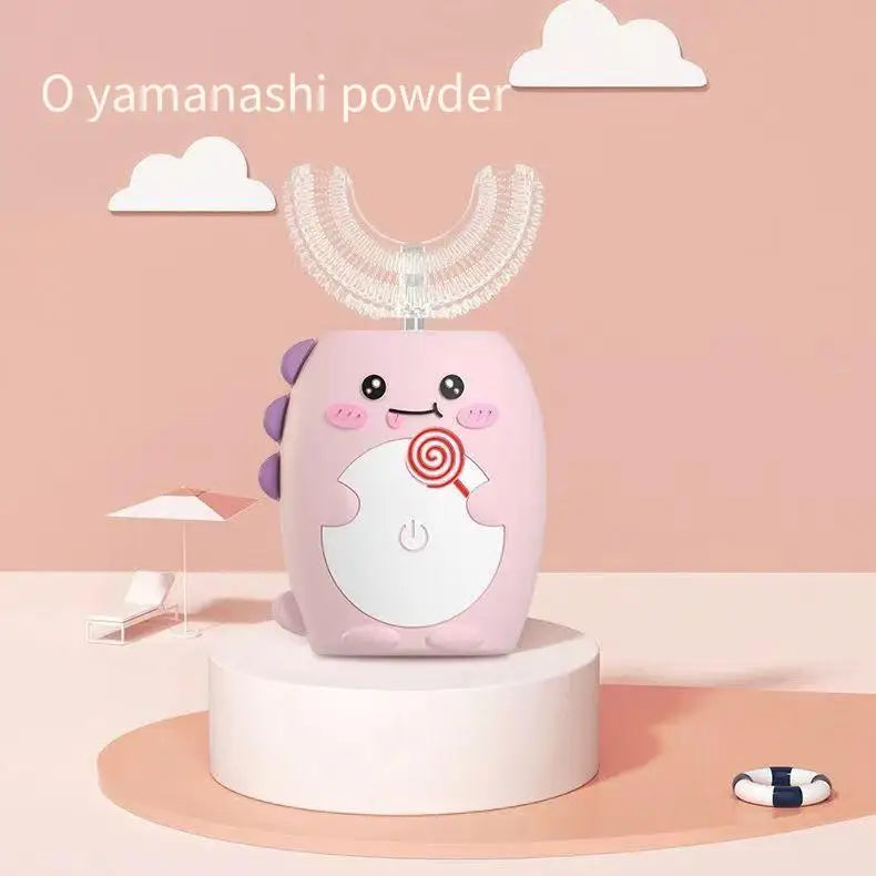 U-Shaped Electric Rechargeable Toothbrush For Children, Oral Care For Boys And Girls Over 2 Years Old, Tooth Cleaning And Brush