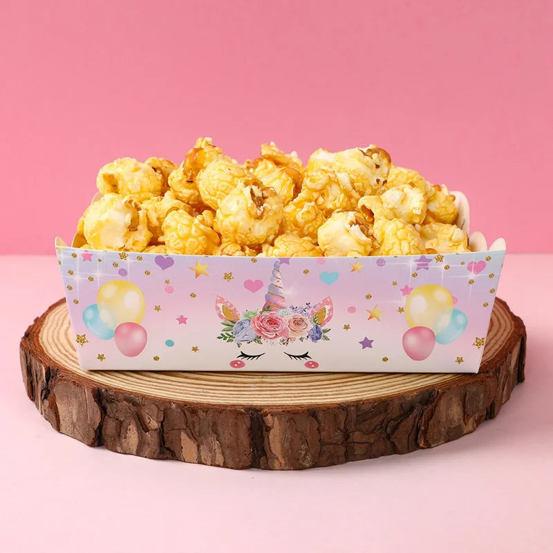 Unicorn Snack Boxes Rainbow Unicorn Birthday Party Decoration Wedding Girls Birthday Party Supplies  Baby Shower Decoration