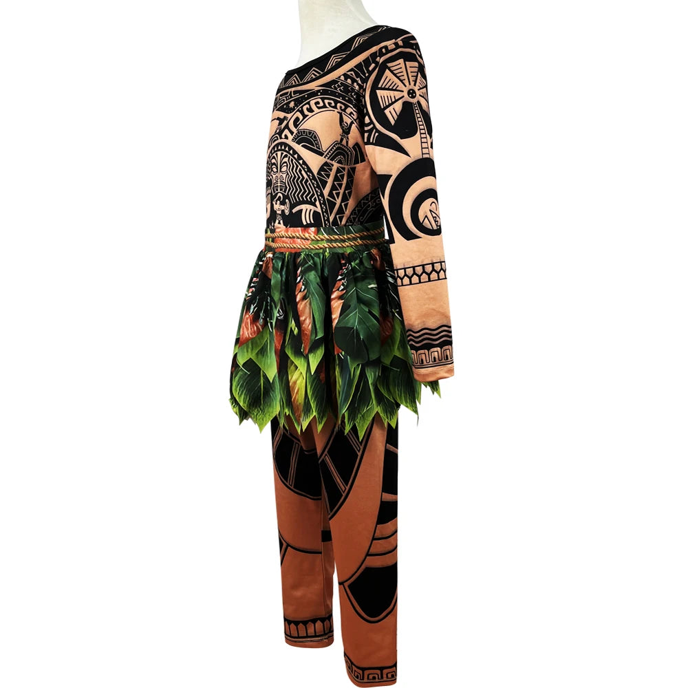 New player of the ocean wonders cosplay clothing Maoyana anime performance set 2-8 year old boy role-playing set