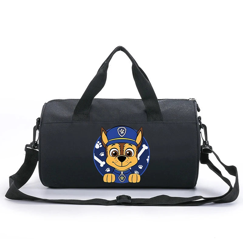 PAW Patrols Kids Cute Barrel Duffel Bag Children Anime Printed Travel Bag Boy Cartoon Fashion Luggage Girl Casual Handbags Gifts