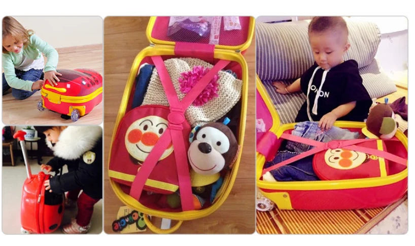 kids Rolling Backpack Luggage Hard Side Suitcase for Kids Carry-On luggage suitcase for boys Travel Trolley bags for girls