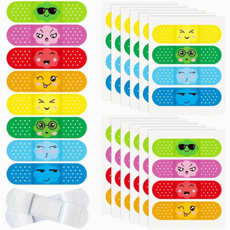 16/40pcs Cute Bandages Waterproof Bandages Self-Adhesive Breathable Bandages