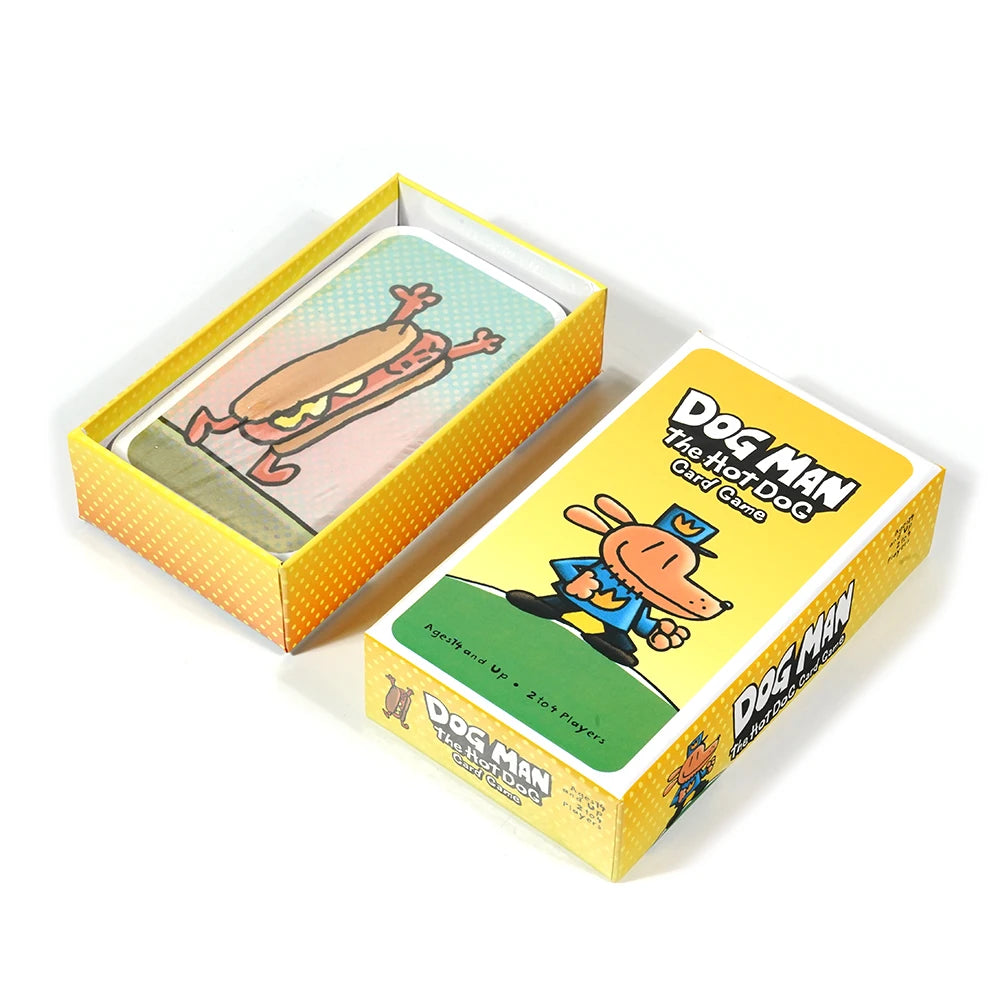 Dog Man Hot Dog Card Game The Fast and Frenzied Collection Game for Kids Featuring Art from the Dog Man