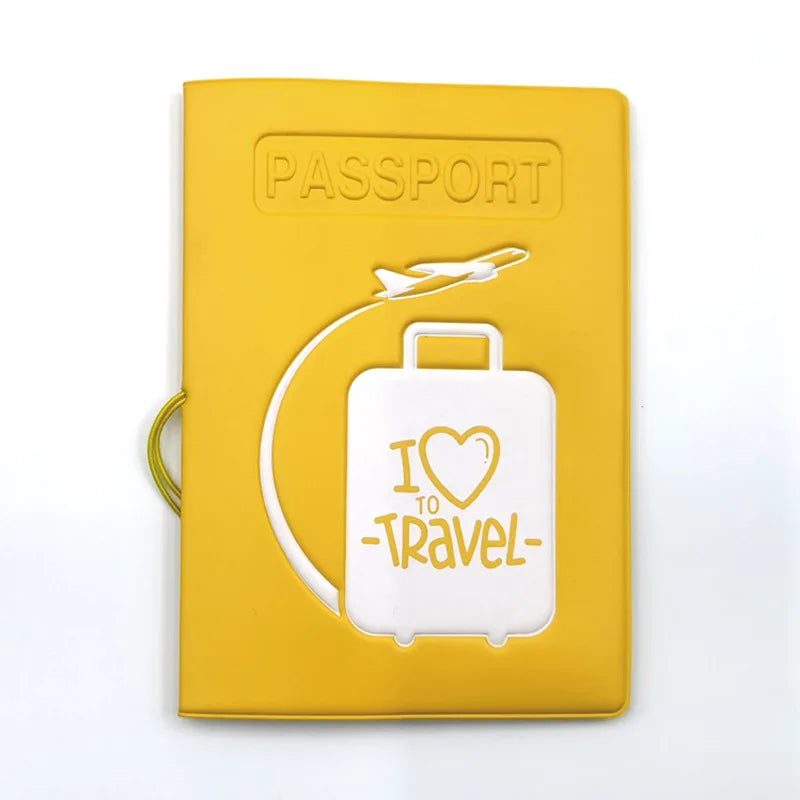 Colorful  Emboss Women's Passport Cover  Print Girls Boys ID Card Holder Travel Ticket Passport Case Drop Shipping